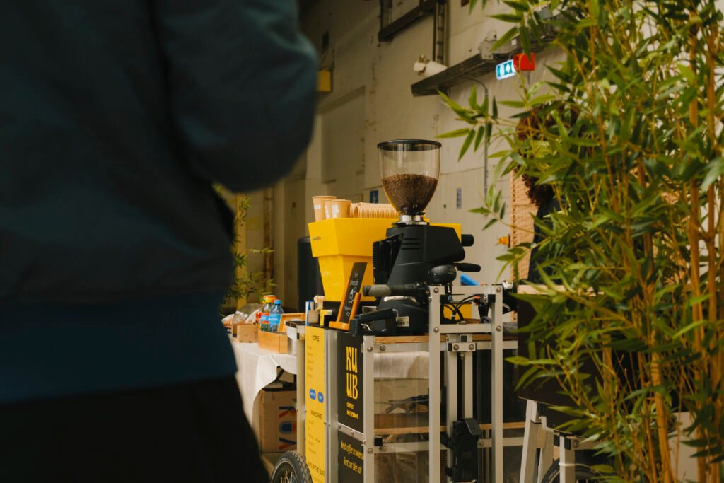 Elektrische koffiebakfiets | Koffie op locatie | Kuub Coffee Events