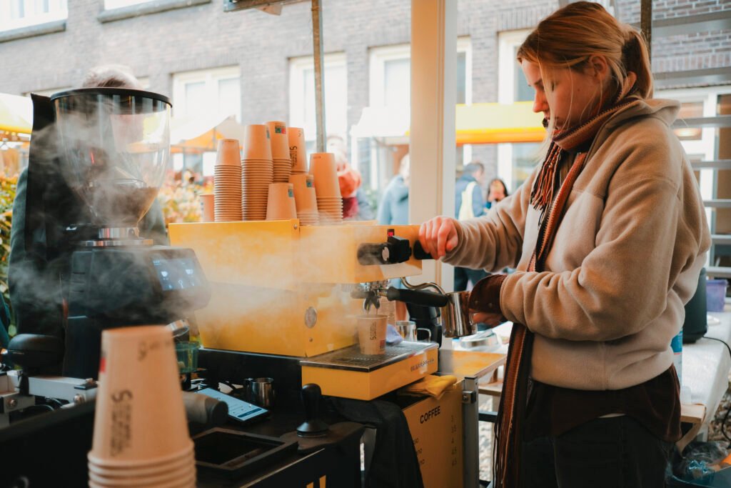 Elektrische koffiebakfiets | Koffie op locatie | Kuub Coffee Events